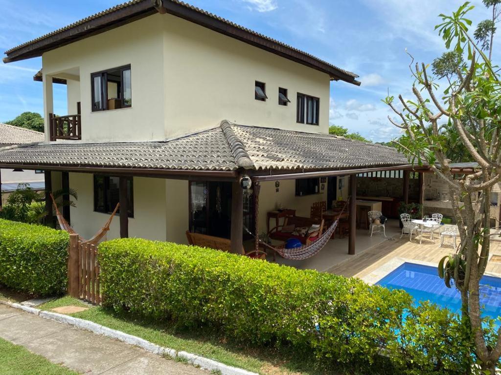 Casa 4/4 Agradavel Com Piscina E Churrasqueira มาตา เด เซาโจเอา ภายนอก รูปภาพ